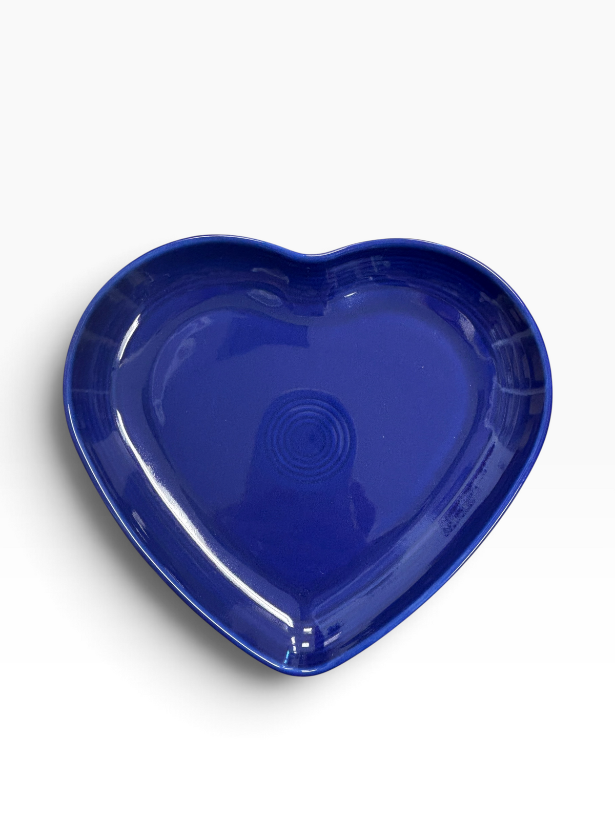 Fiesta Twilight Heart Plate Heart Shaped Plate 9"