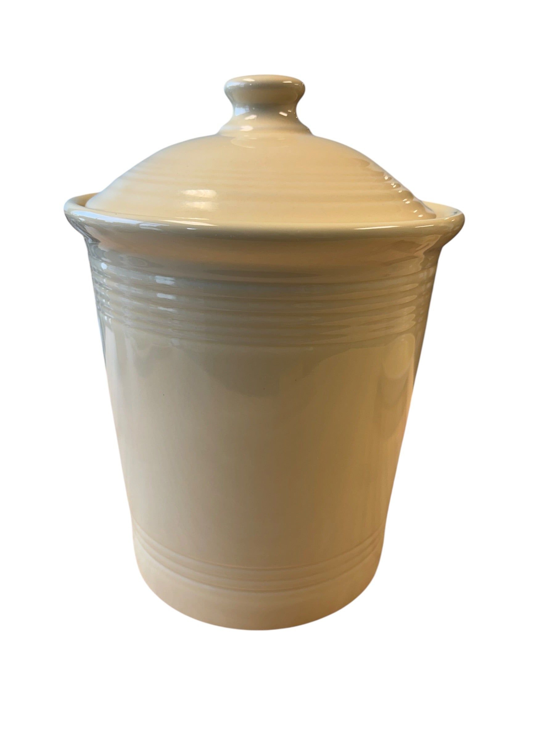 Fiesta Ivory 3 Quart Canister Large Canister