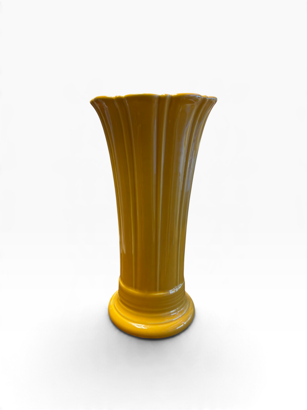 Fiesta Marigold Medium 9 5/8" Vase Medium Flared Vase