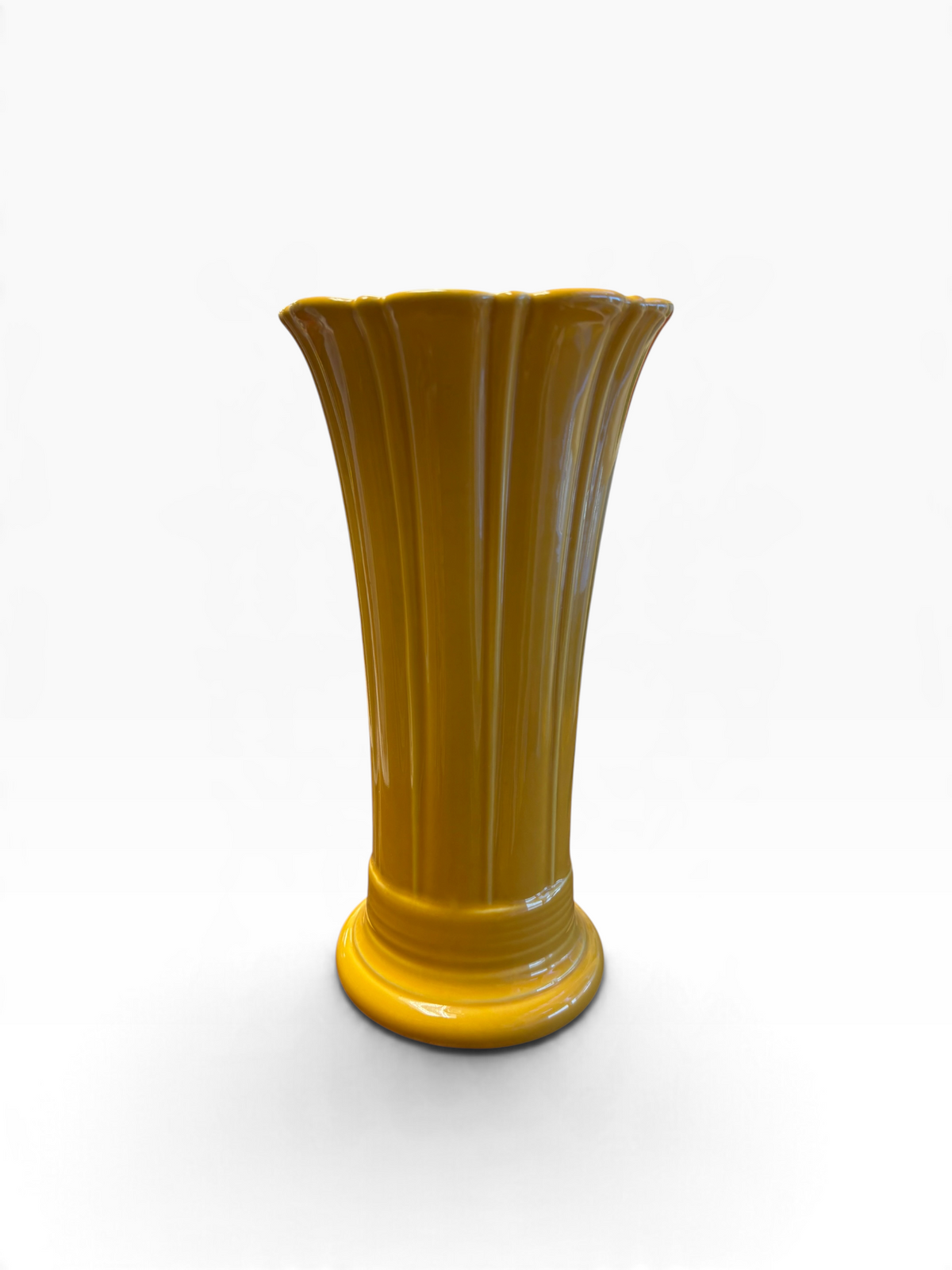 Fiesta Marigold Medium 9 5/8" Vase Medium Flared Vase