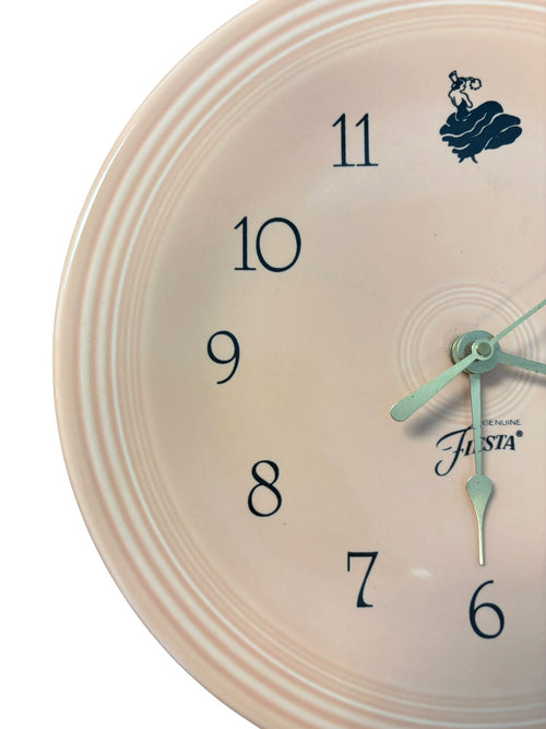 Fiesta Apricot Clock Plate