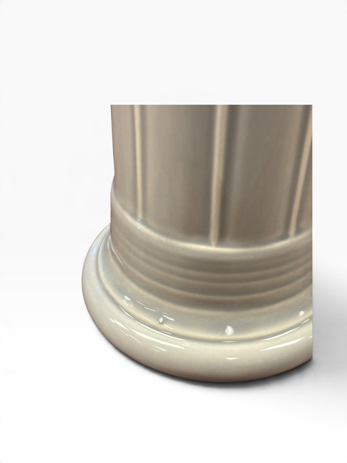 Fiesta Pearl Gray Medium 9 5/8" Vase Medium Flared Vase