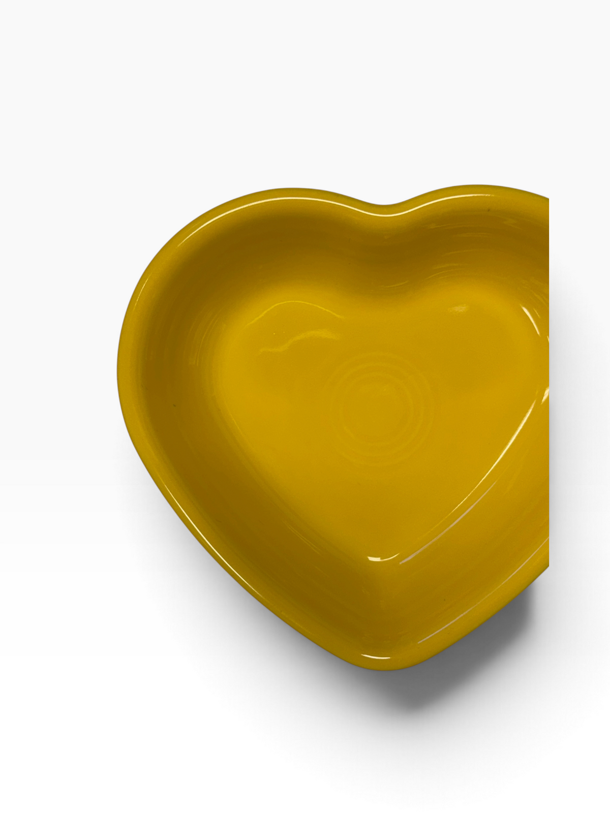 Fiesta Daffodil Small Heart Bowl 6" 9 oz.