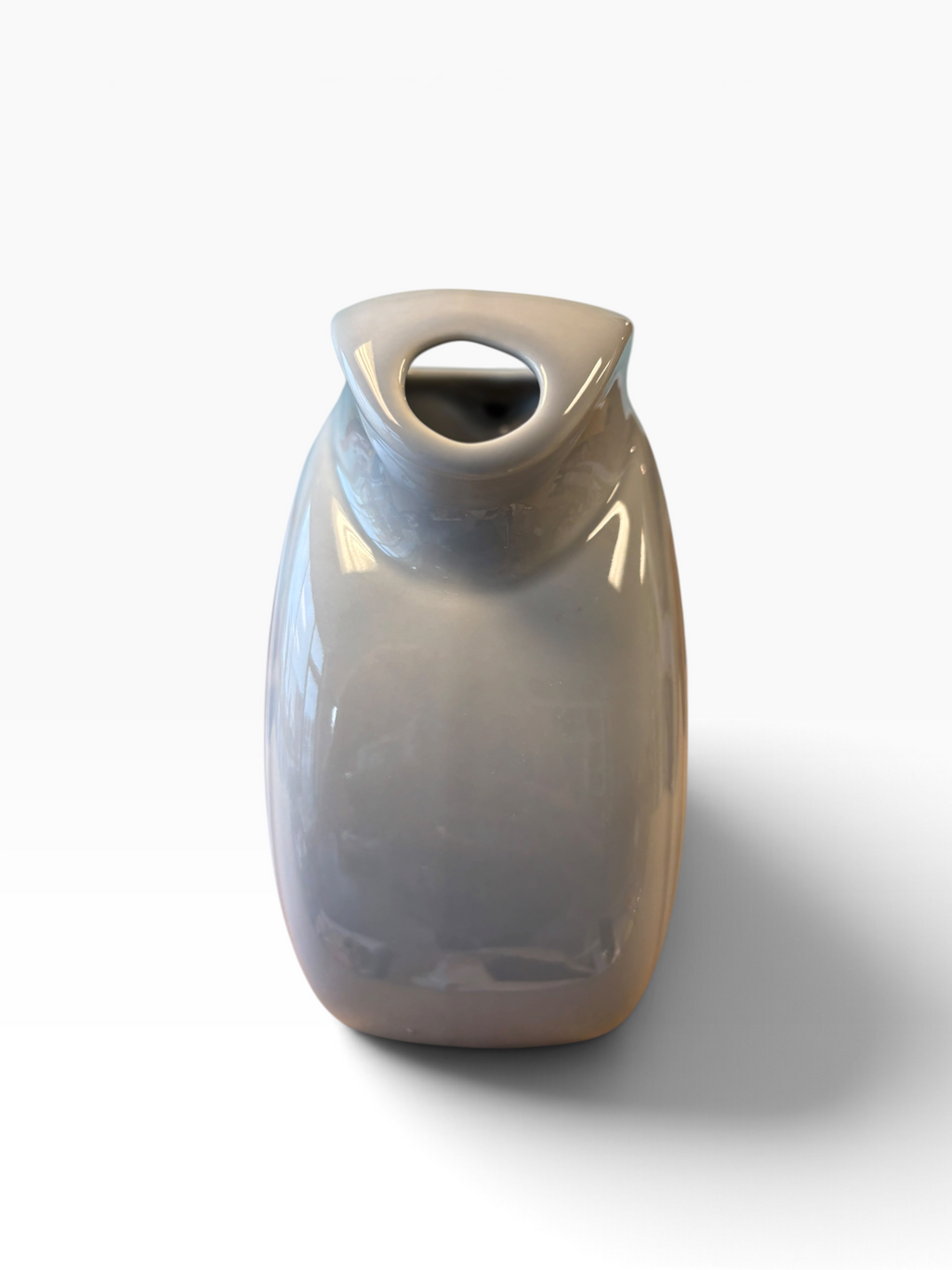 Fiesta Pearl Gray Small Juice Disc Pitcher 28 oz