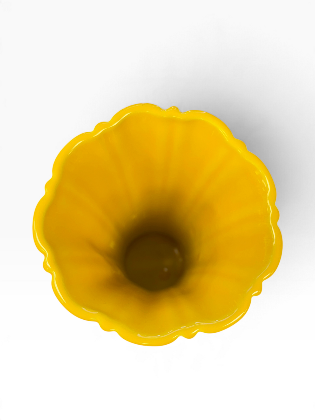 Fiesta Daffodil Medium 9 5/8" Vase Medium Flared Vase