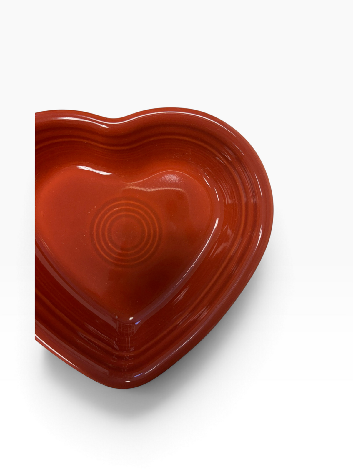 Fiesta Paprika Small Heart Bowl 6" 9 oz.
