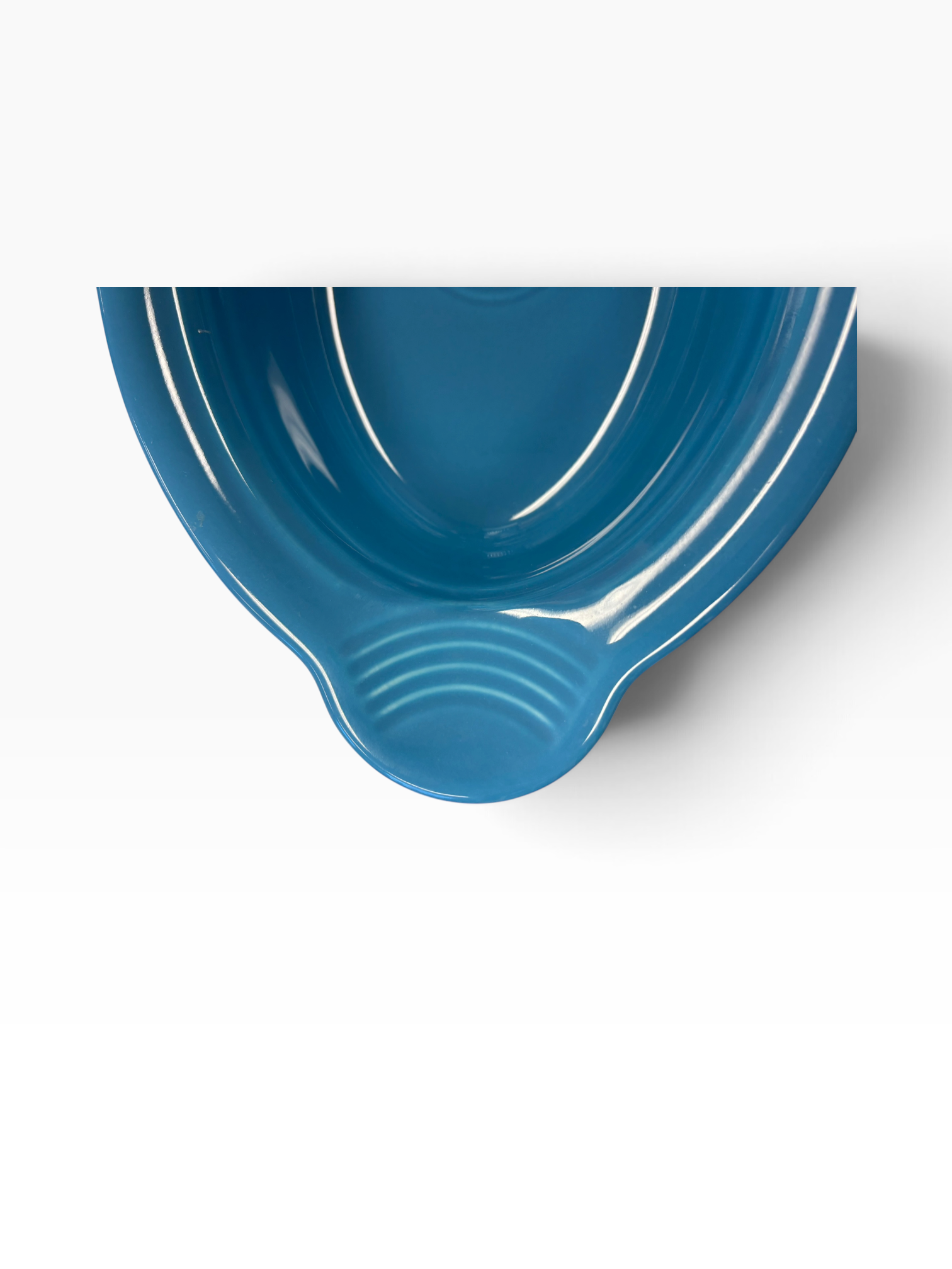 Fiesta Peacock 11” Oval Baker Oval Tab Baker Peacock