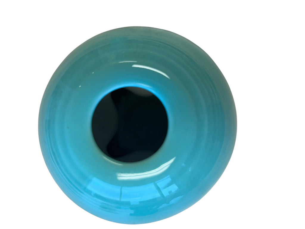 Fiesta Sea Mist Round Bulb Candle Holder Pair