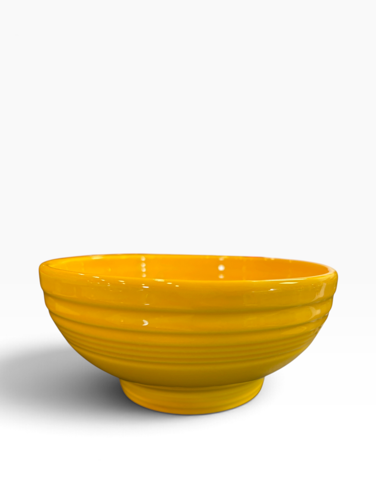 Fiesta Daffodil Medium Footed Bowl 6" Rice Bowl