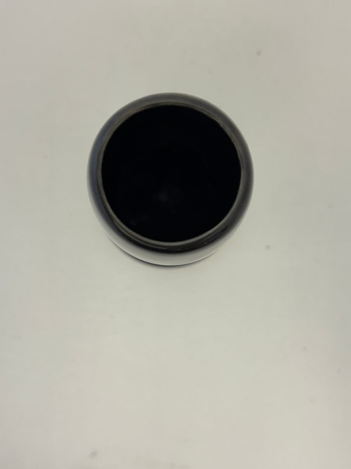 This is a Fiesta Fiestaware Bud vase in Black. lead-free, Post 1986, vase Retired Color
