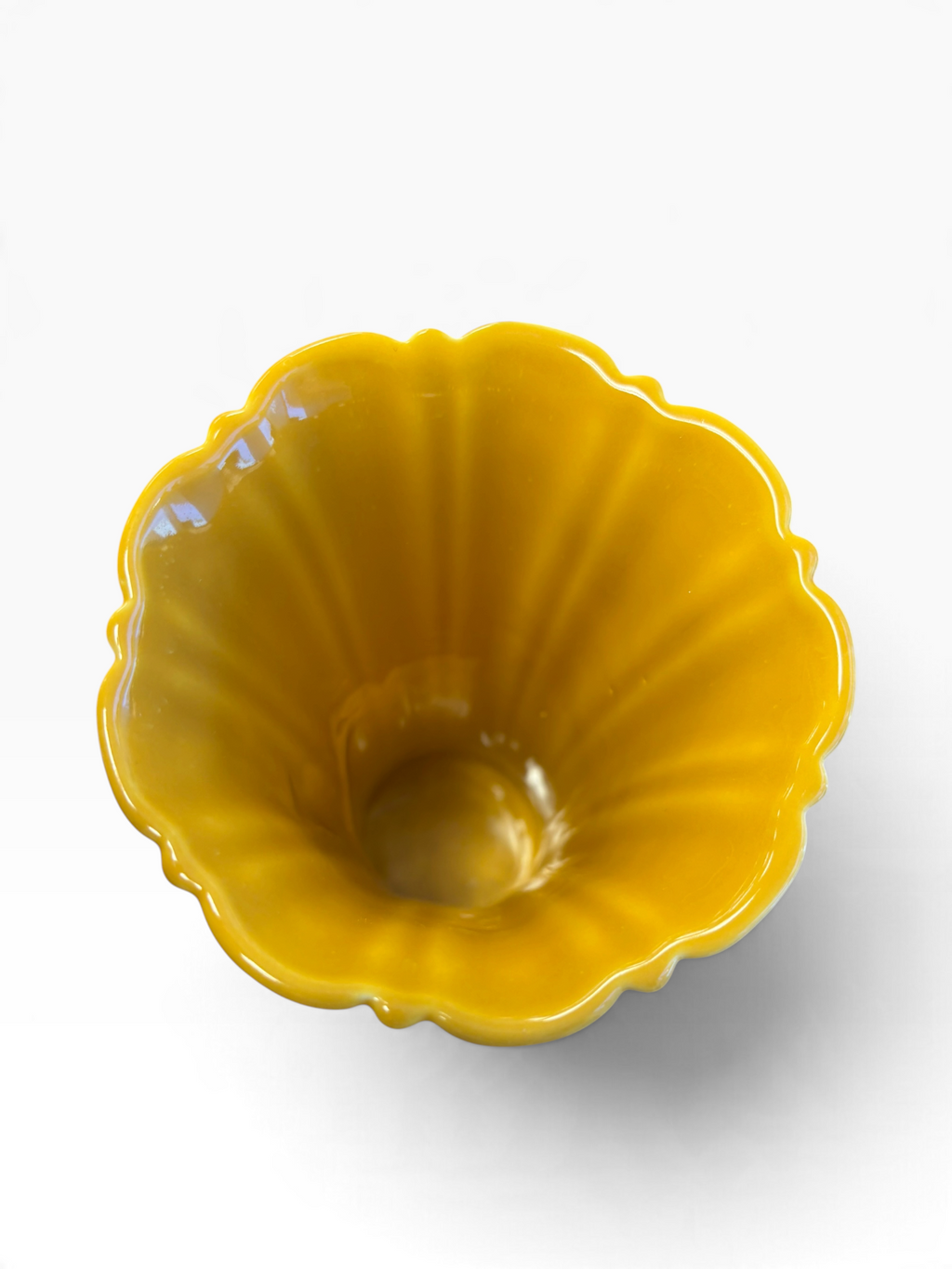 Fiesta Marigold Medium 9 5/8" Vase Medium Flared Vase