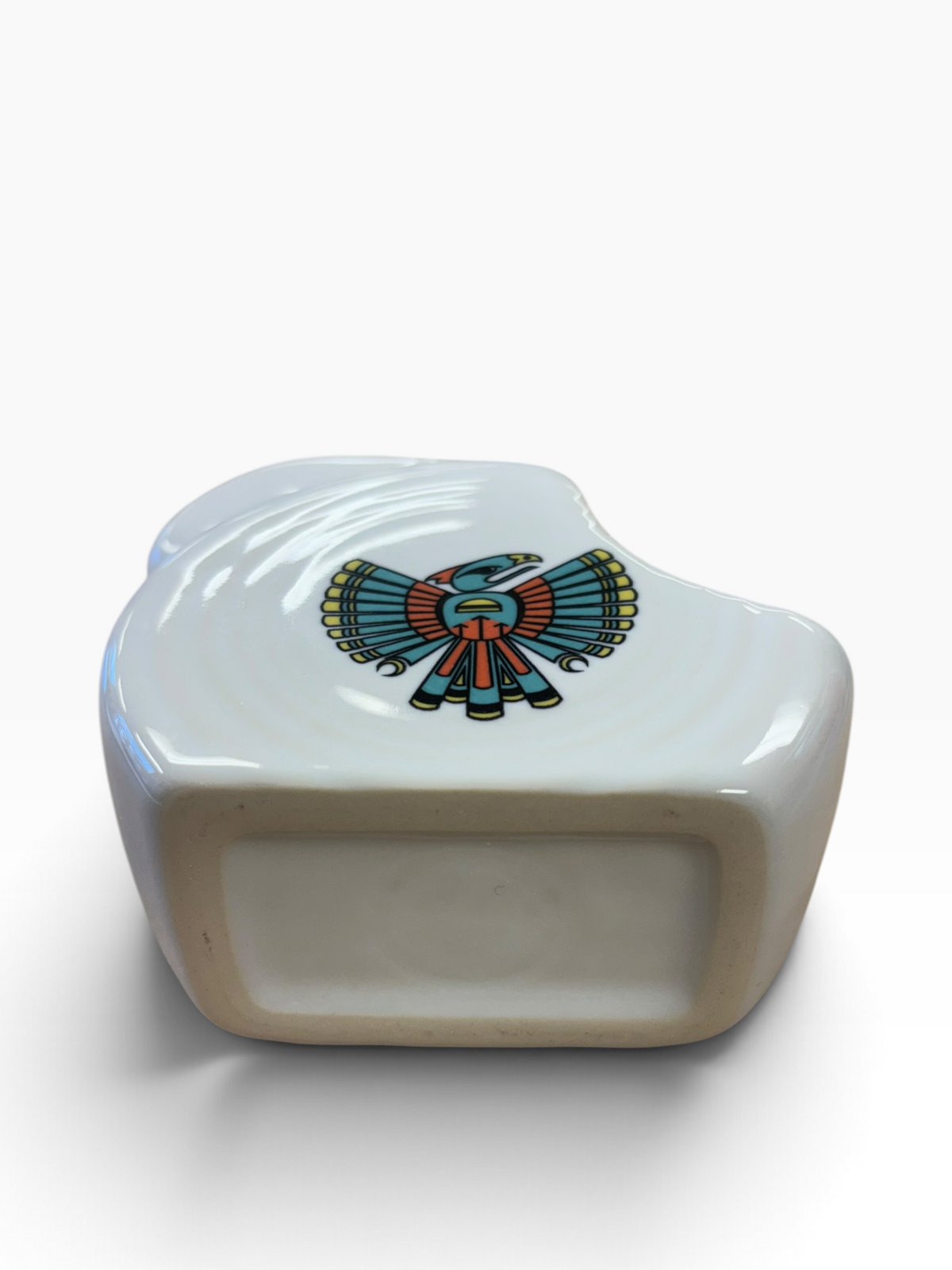 Fiesta Thunderbird on White Mini Disc HOT DISHES Exclusive