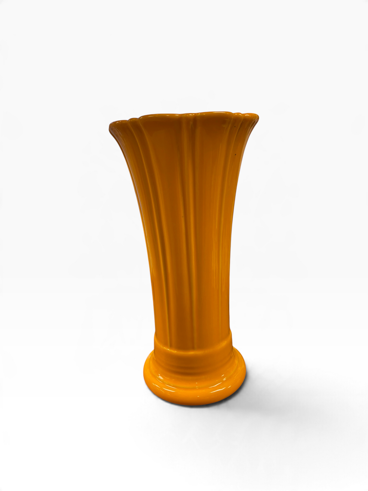 Fiesta Butterscotch Medium 9 5/8" Vase Medium Flared Vase