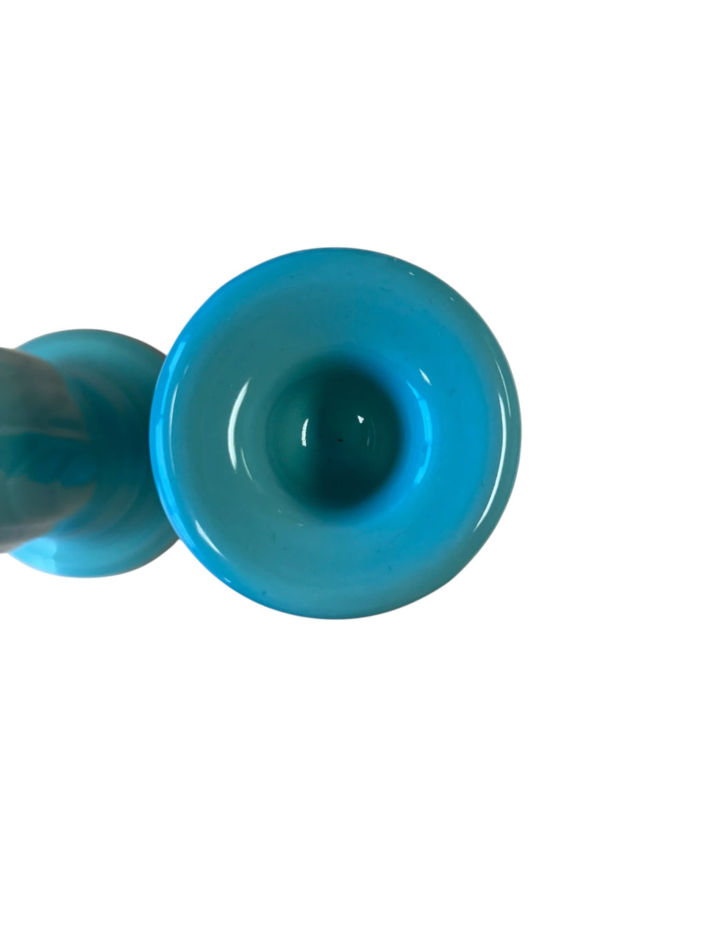 Fiesta Sea Mist Tapered Candlestick Millennium Candlestick Y2K Pair
