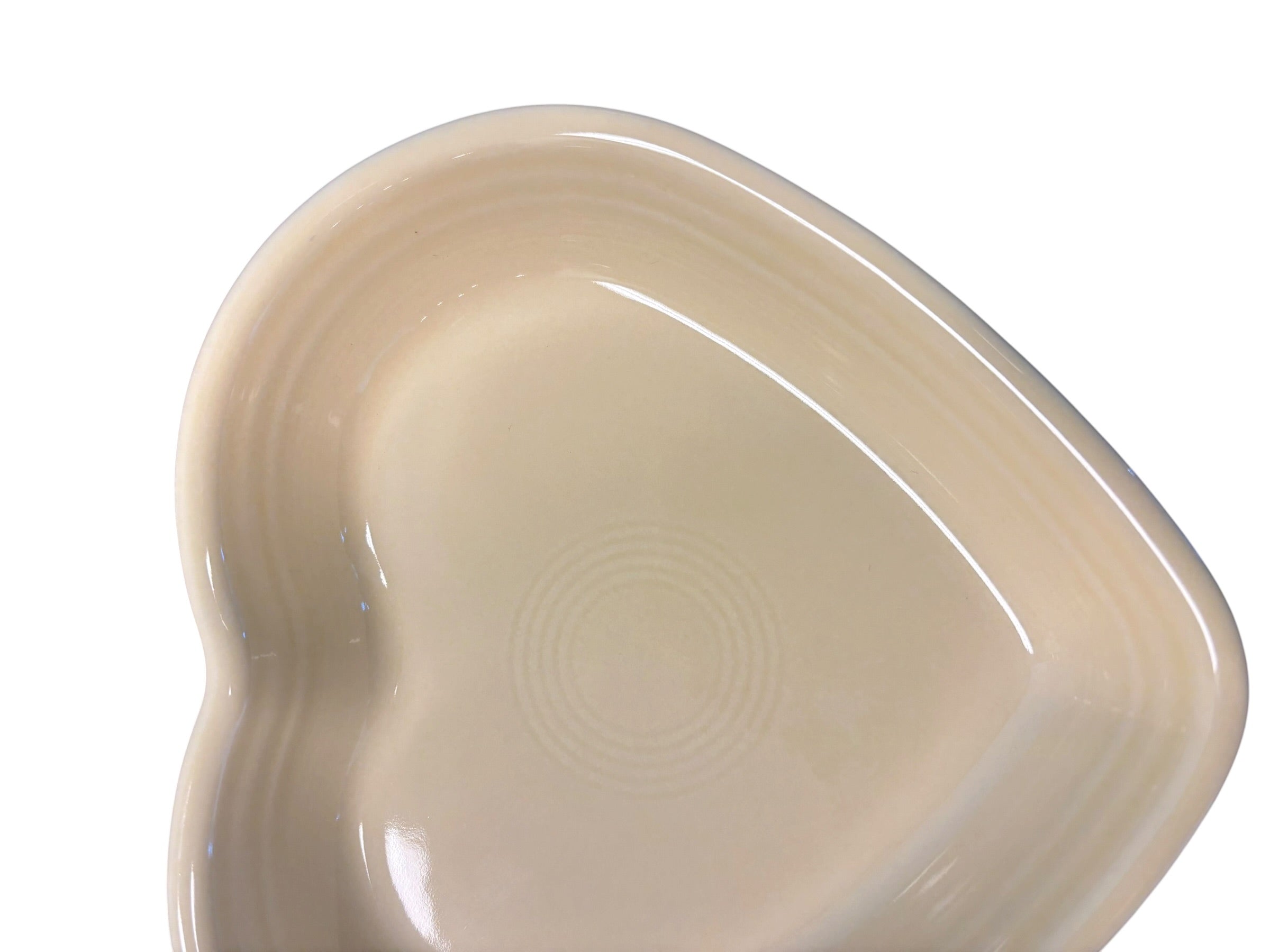 Fiesta Ivory Medium Heart Bowl
