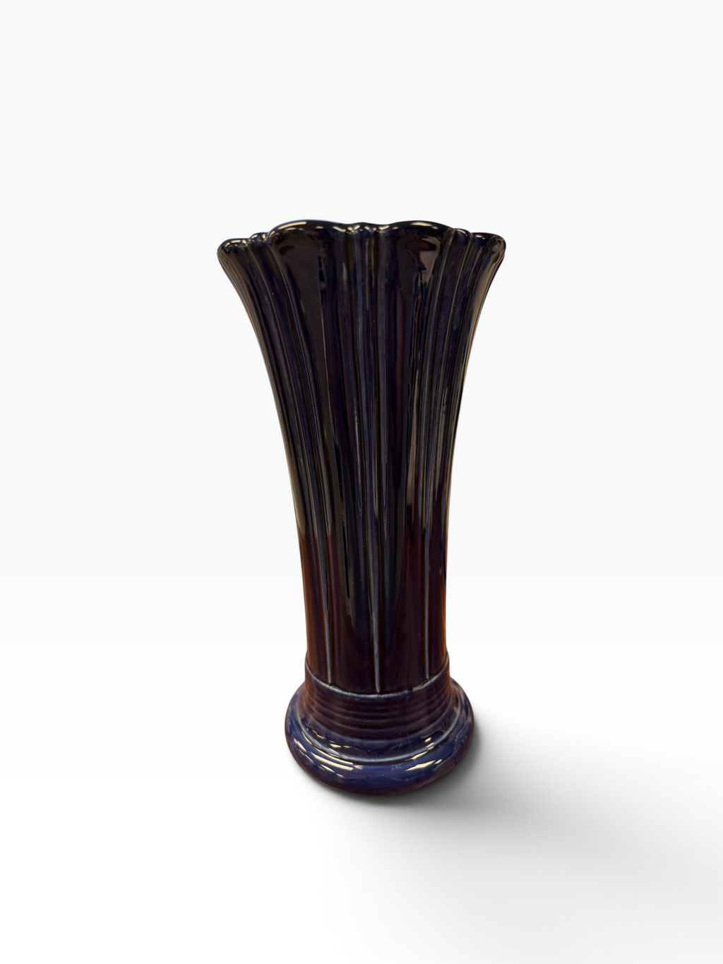 Fiesta Cobalt Medium 9 5/8" Vase Medium Flared Vase