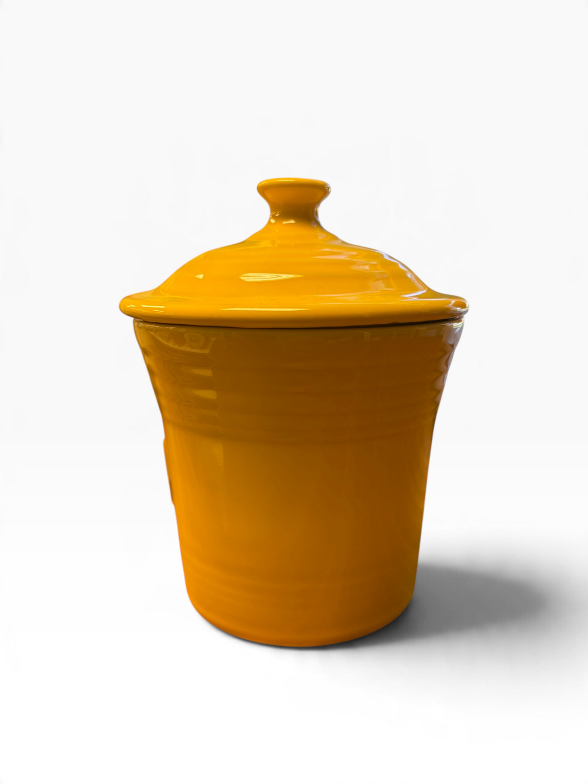 Fiesta Daffodil Jam Jar Utility Jar Mini Canister NWT