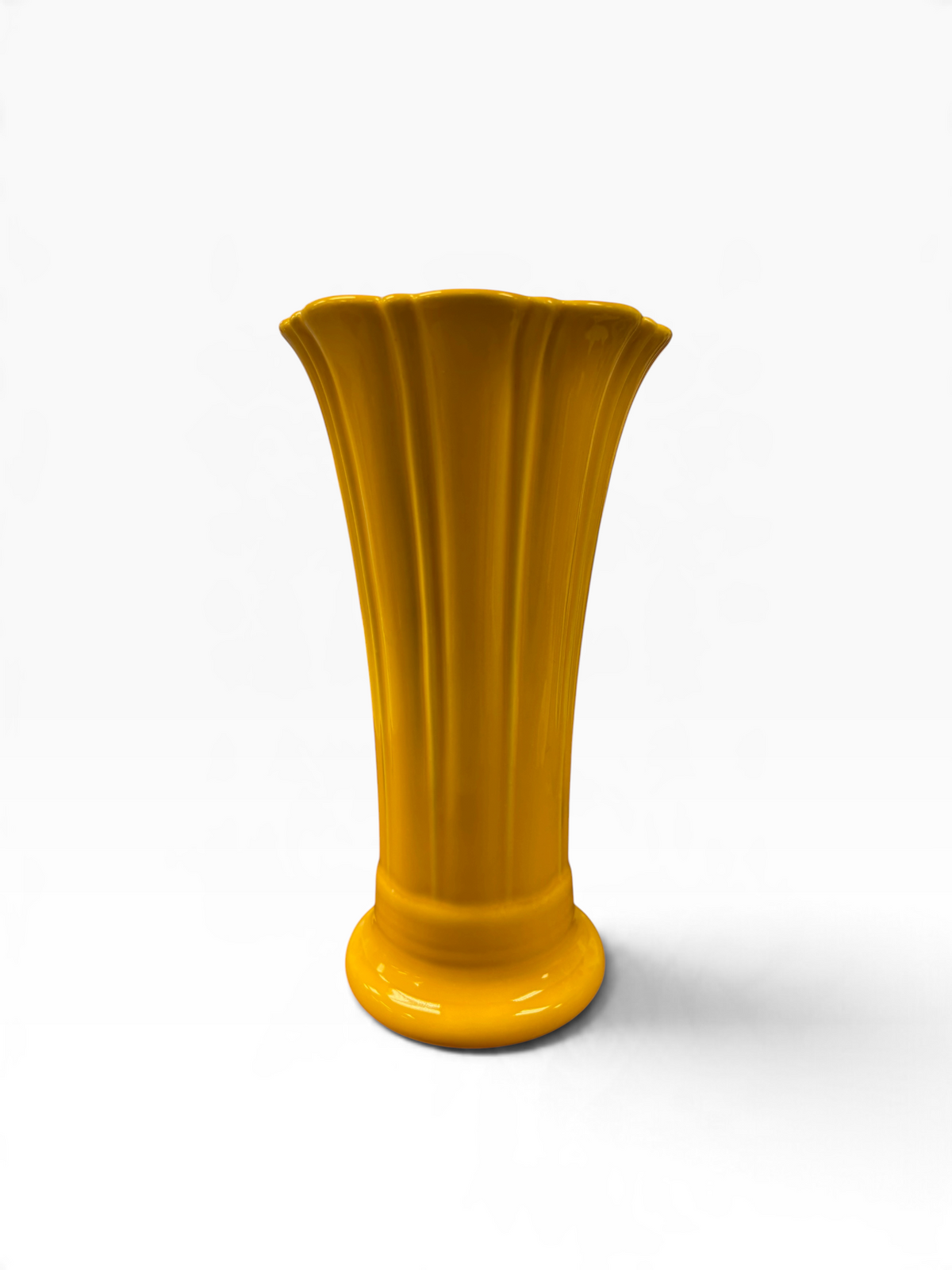 Fiesta Daffodil Medium 9 5/8" Vase Medium Flared Vase