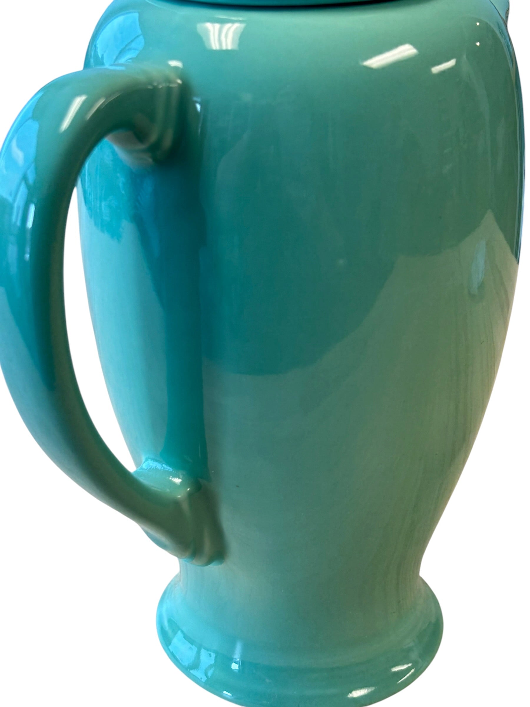 Fiesta Sea Mist Coffee Pot Server