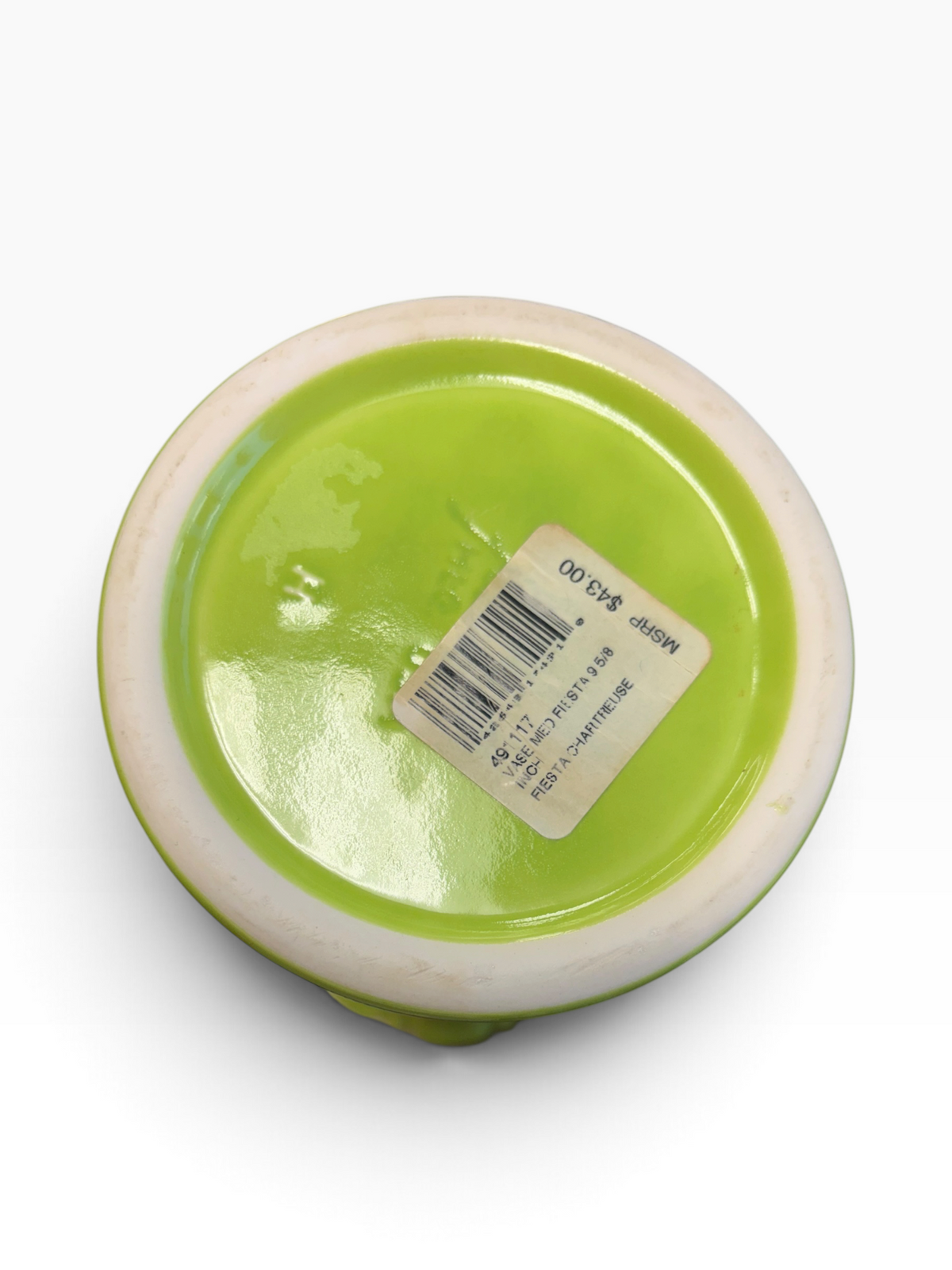 Fiesta Chartreuse Medium 9 5/8" Vase Medium Flared Vase