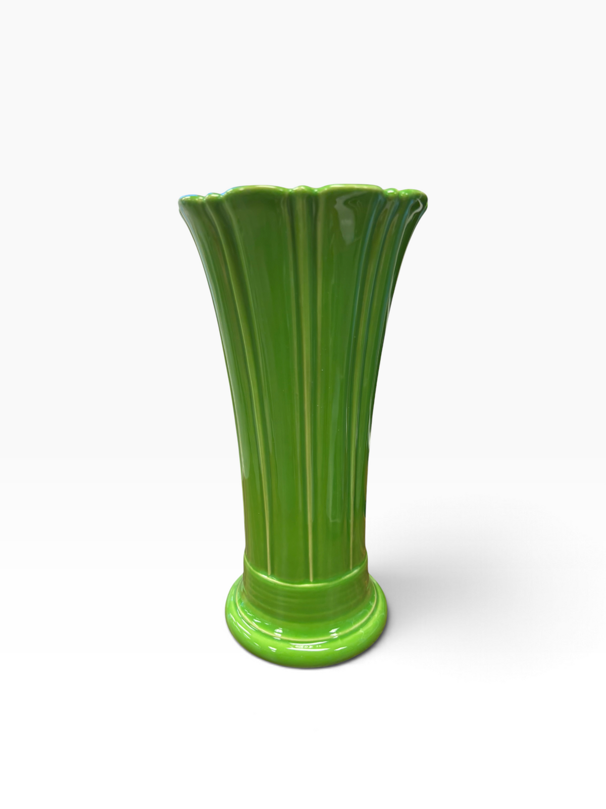 Fiesta Shamrock Medium 9 5/8" Vase Medium Flared Vase
