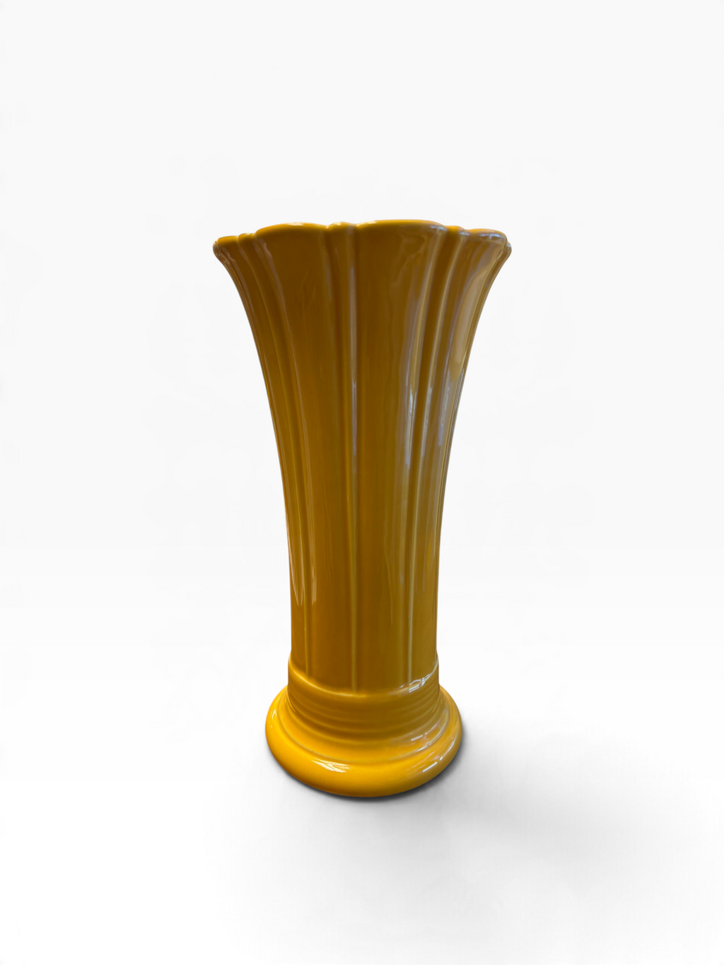 Fiesta Marigold Medium 9 5/8" Vase Medium Flared Vase