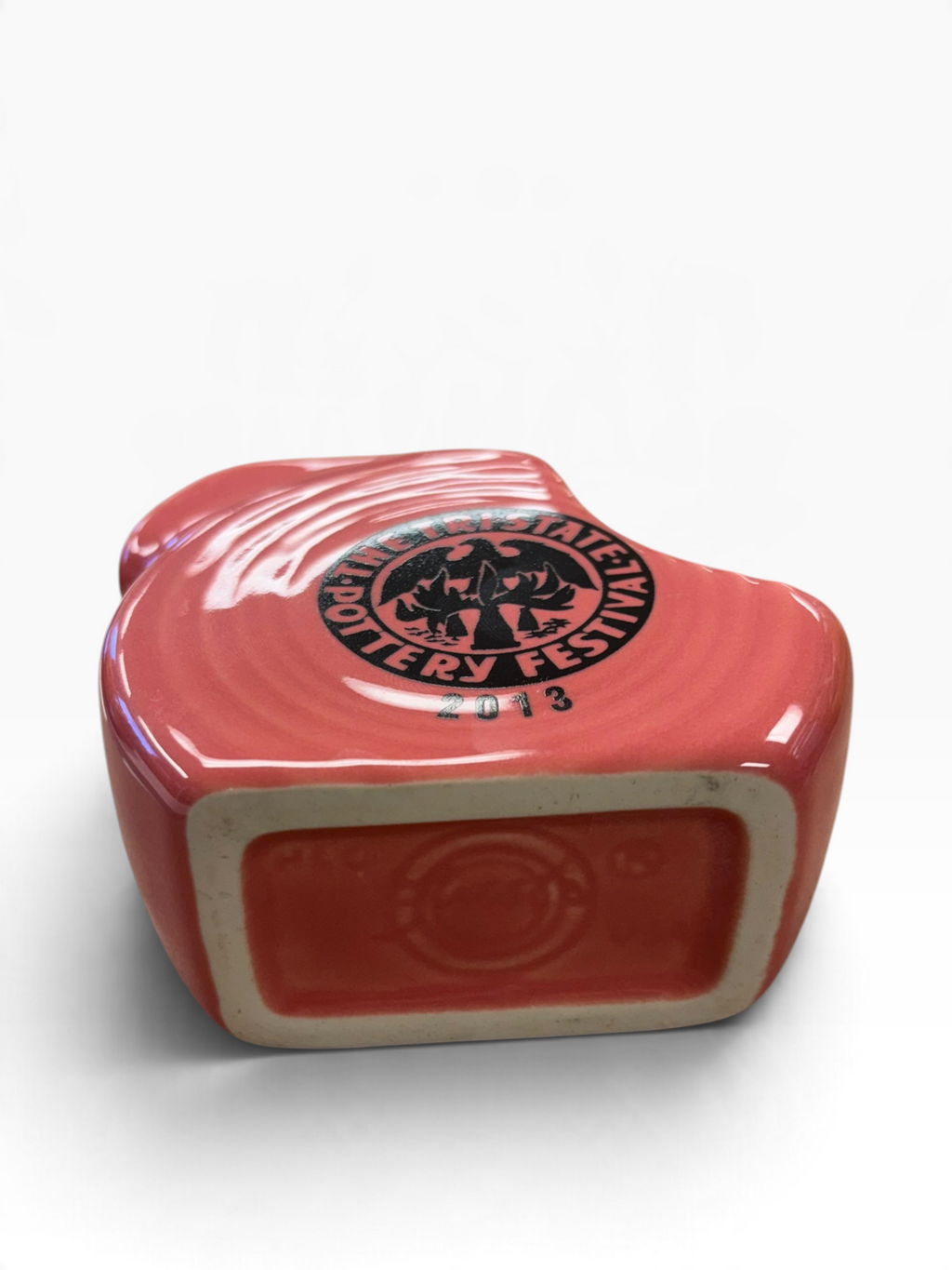 Fiesta Tri-State 2013 Tri-State Pottery Festival on Flamingo Mini Disk Mini Disc HTF