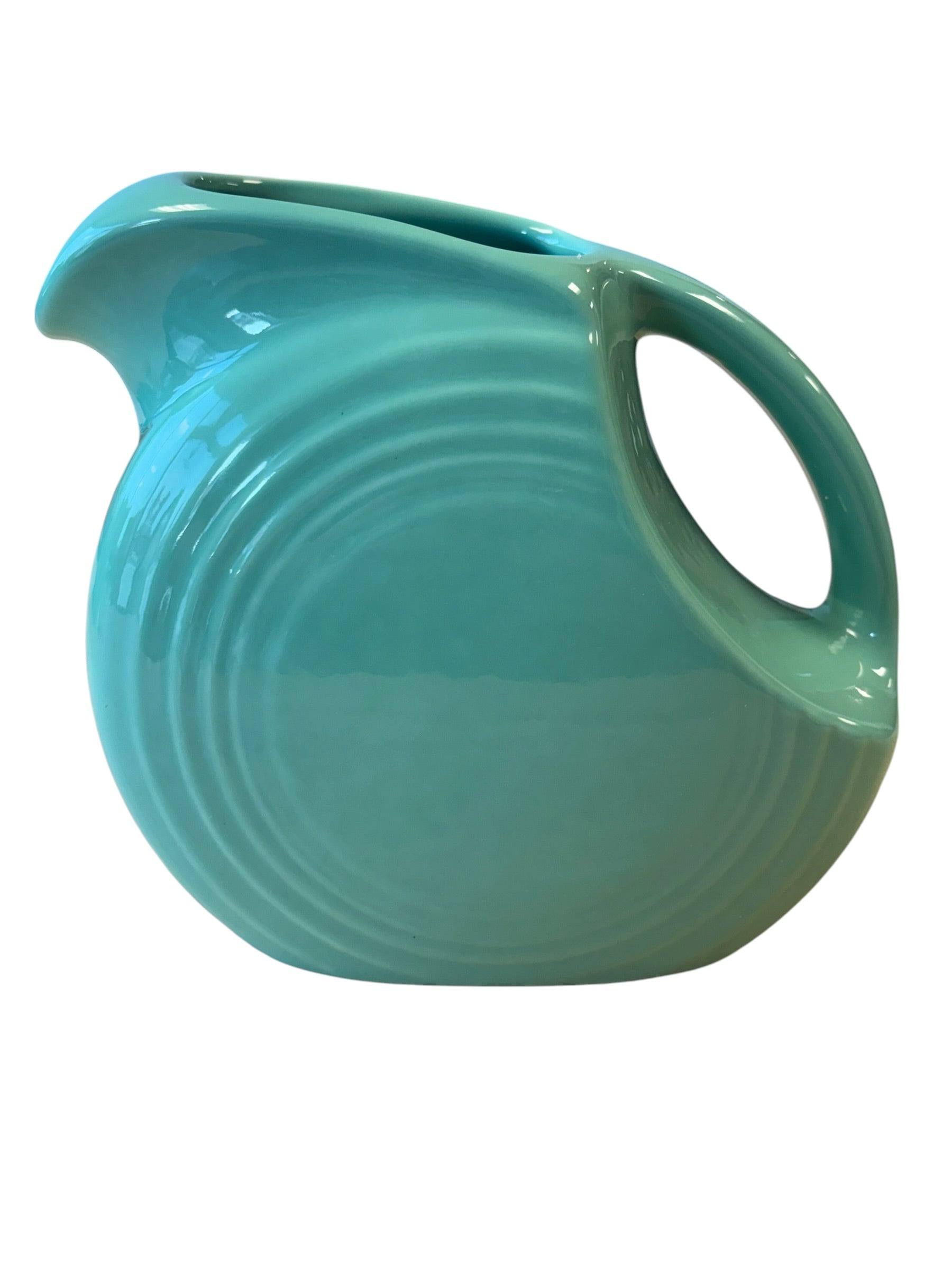 Fiesta Sea Mist Small Disc Juice Pitcher