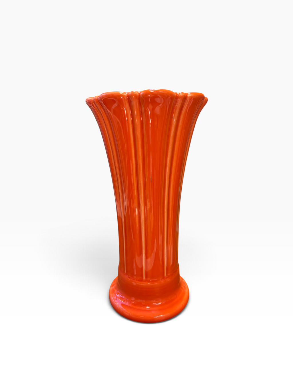 Fiesta Poppy Medium 9 5/8" Vase Medium Flared Vase