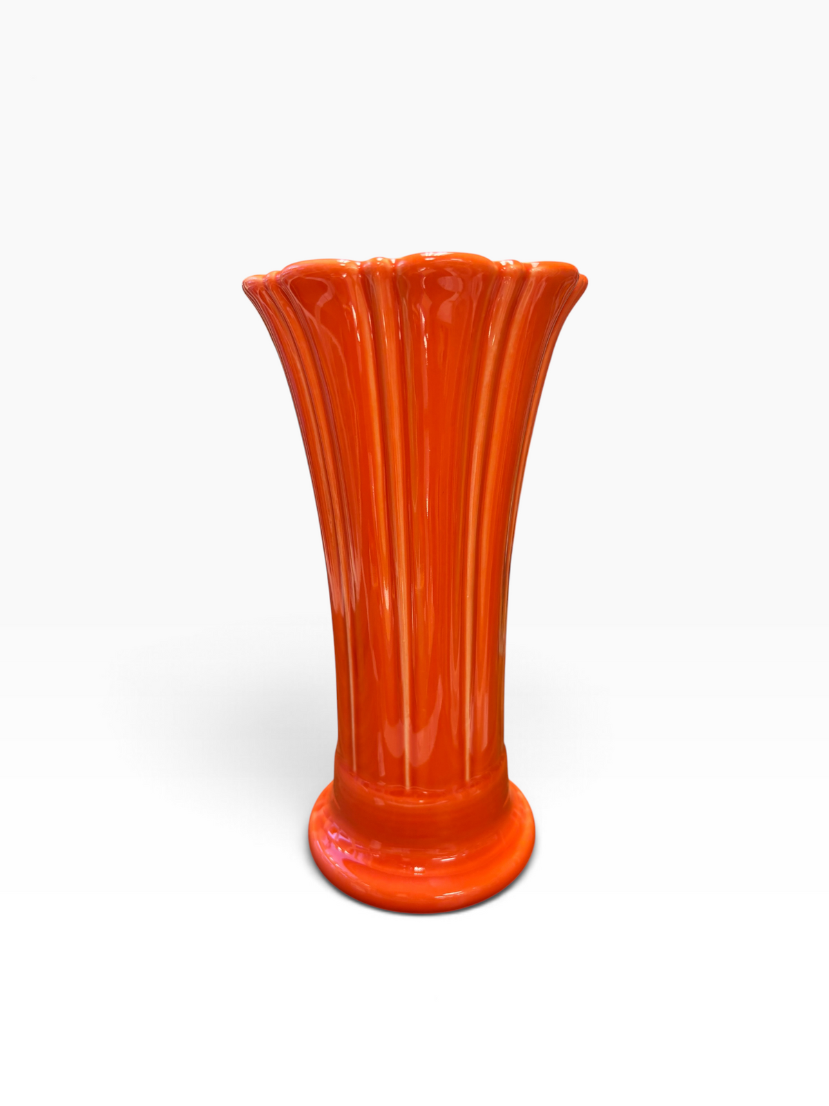Fiesta Poppy Medium 9 5/8" Vase Medium Flared Vase