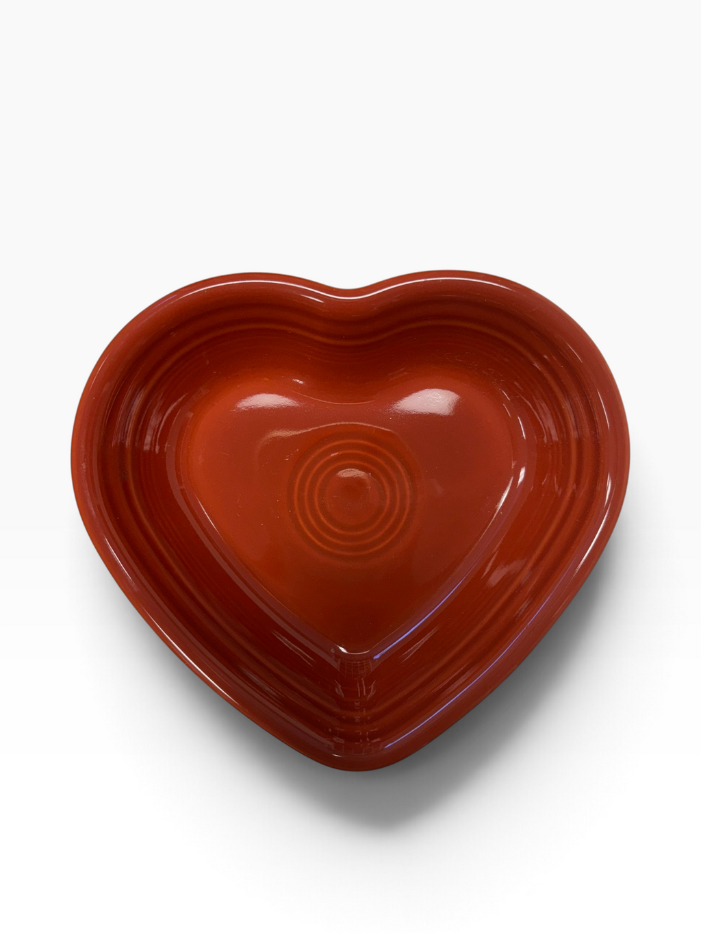 Fiesta Paprika Small Heart Bowl 6" 9 oz.