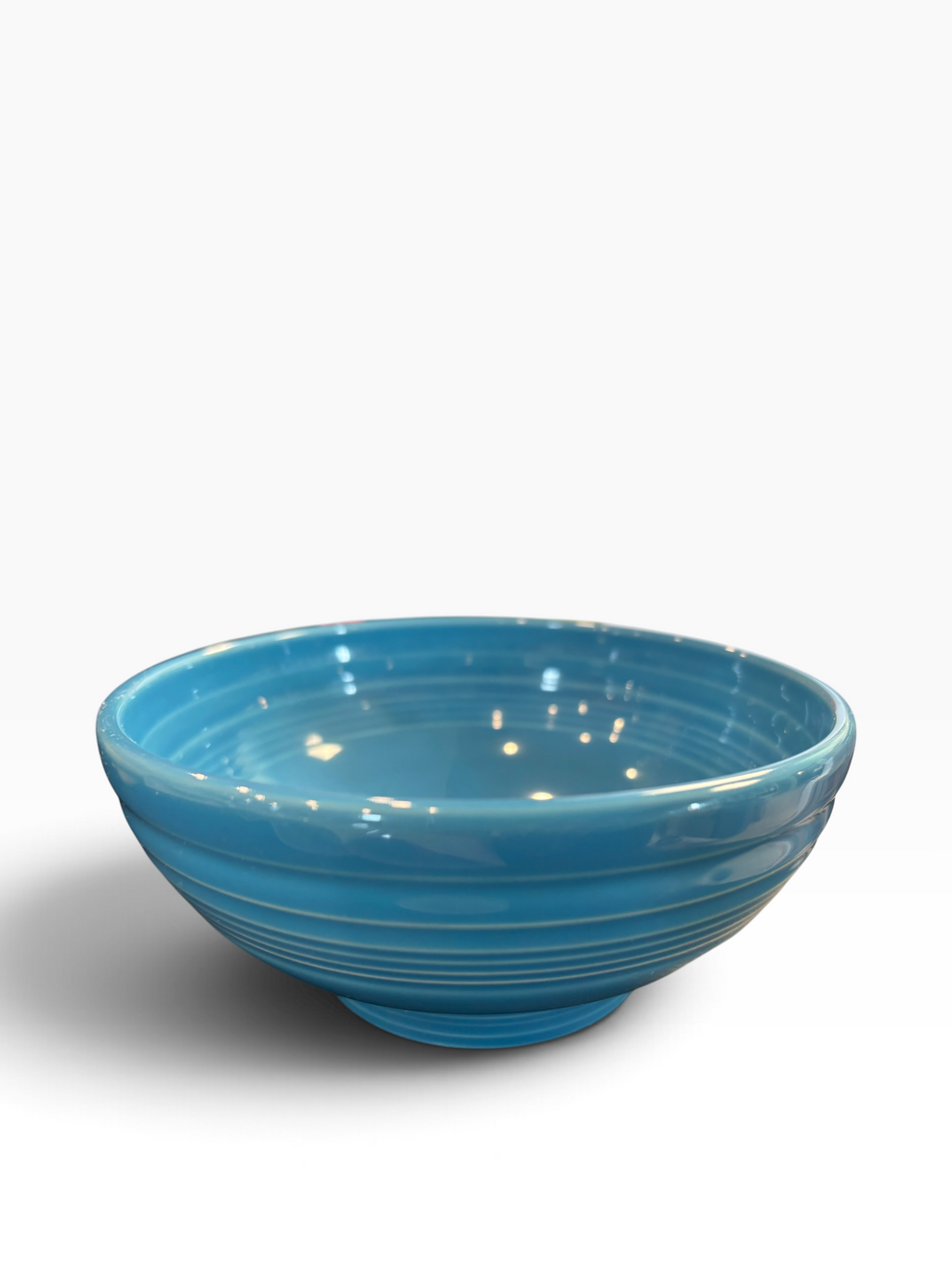 Fiesta Peacock Medium Footed Bowl 6" Rice Bowl