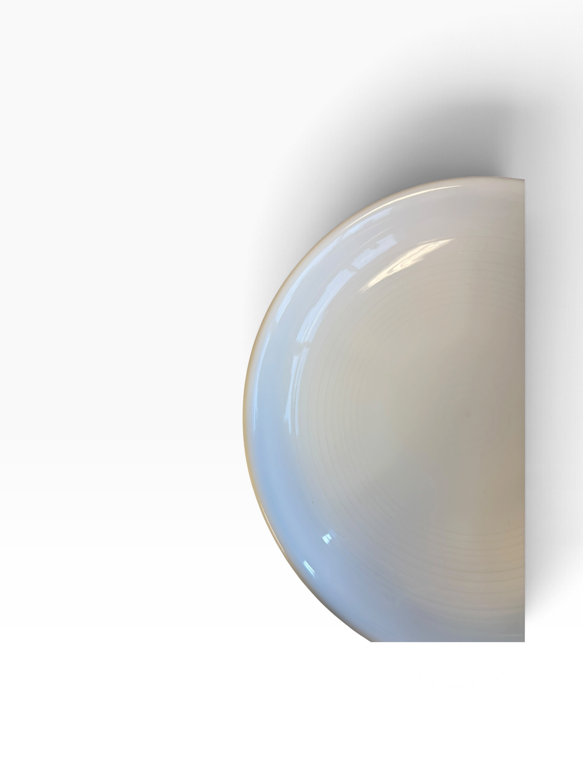 Fiesta White Presentation Bowl NIB 11.5" HTF