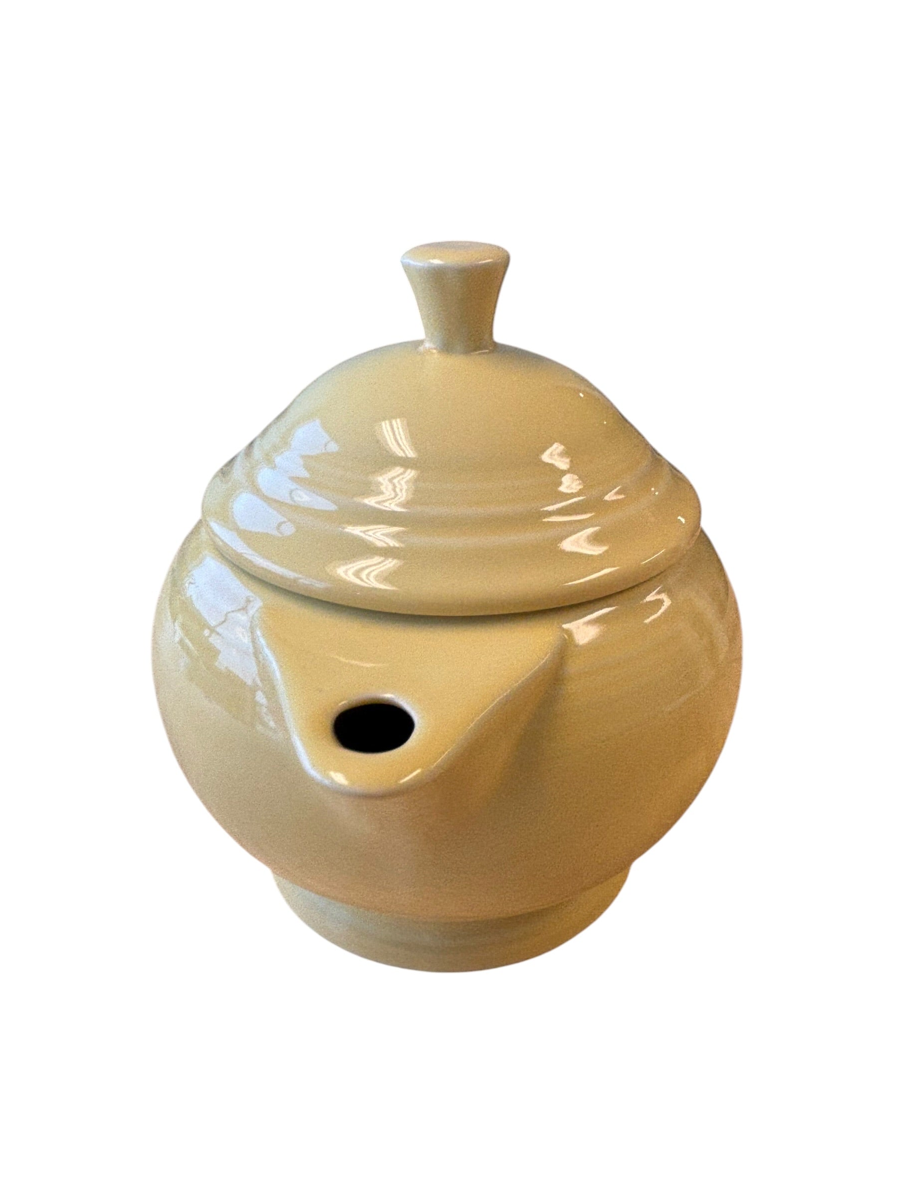 Fiesta Pale Yellow 2 Cup Teapot Spout