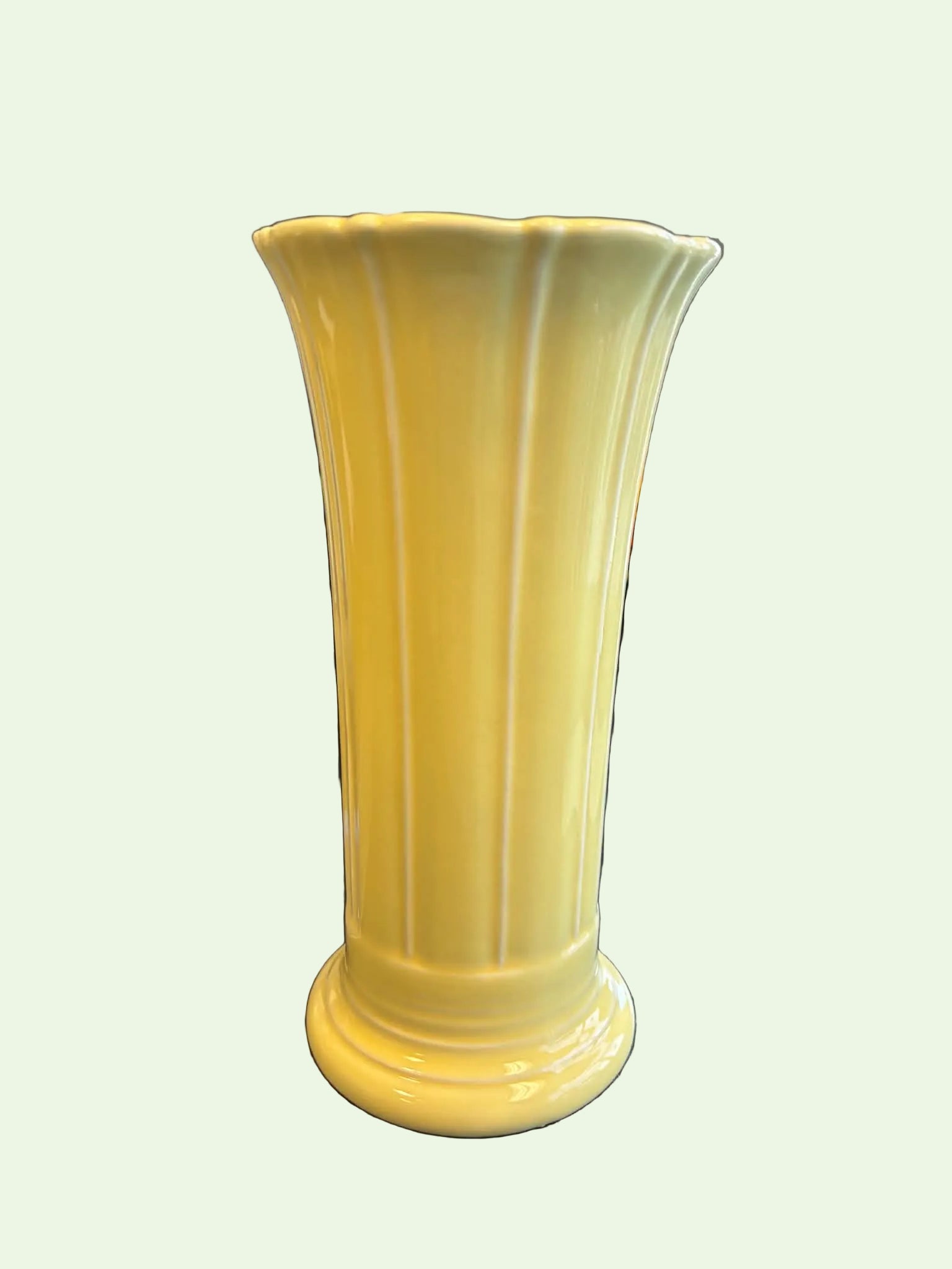Fiesta Pale Yellow 8" Small Vase II