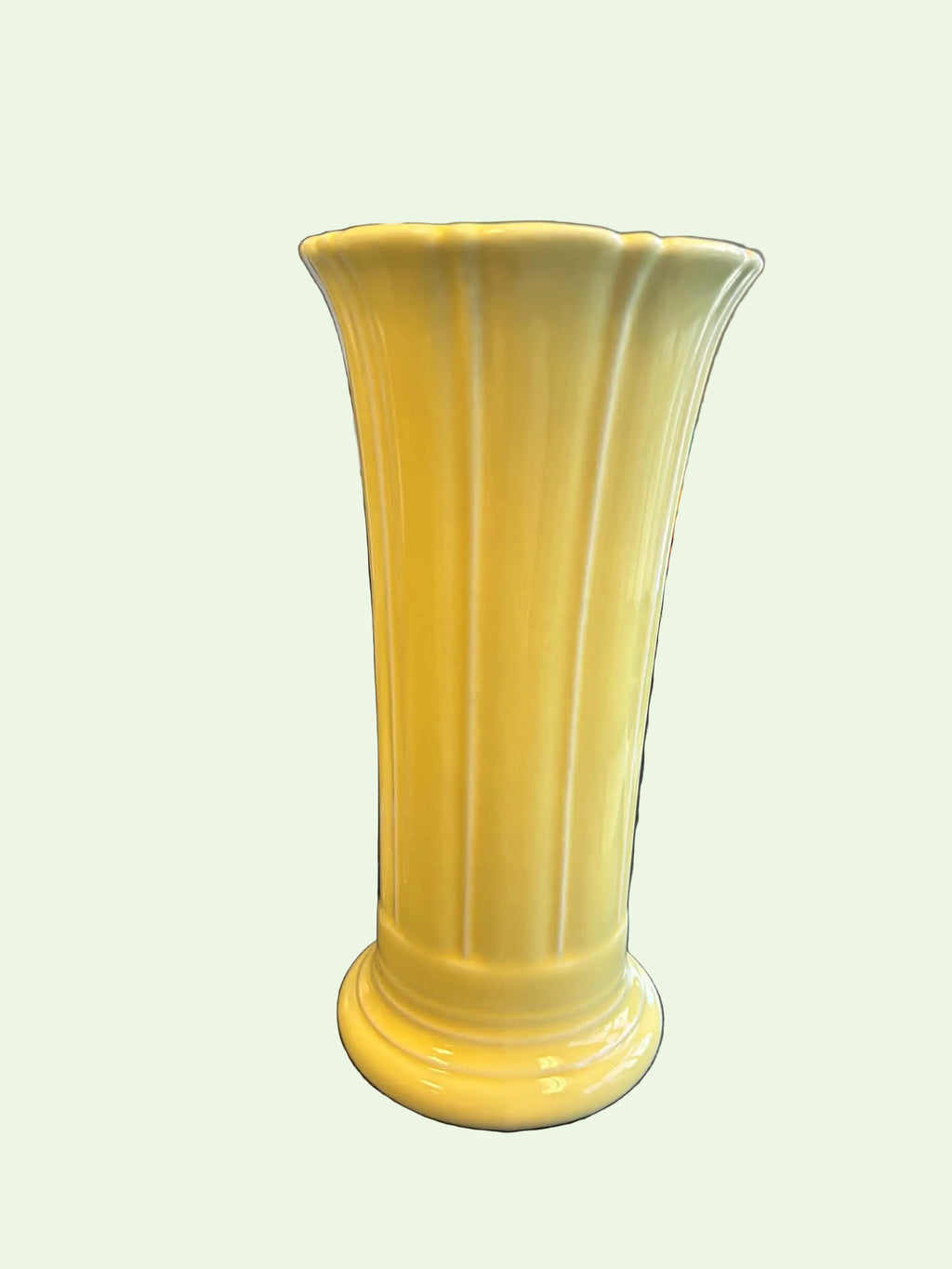 Fiesta Pale Yellow 8" Small Vase III