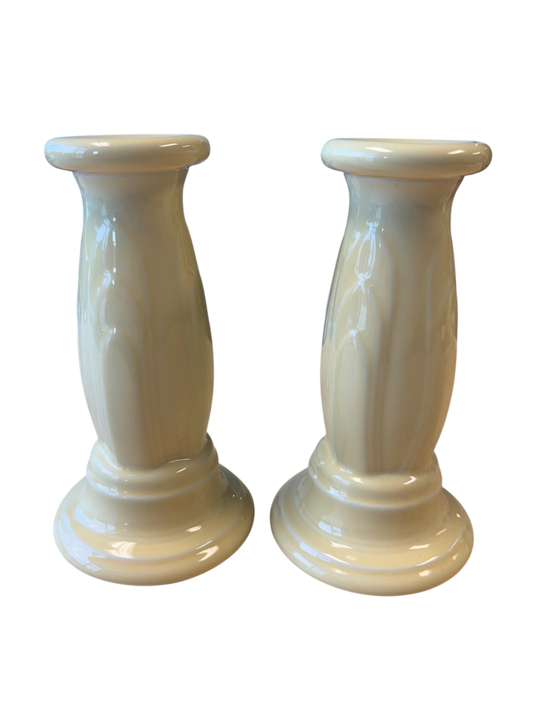 Fiesta Yellow Millennium Tapered Candle Holder