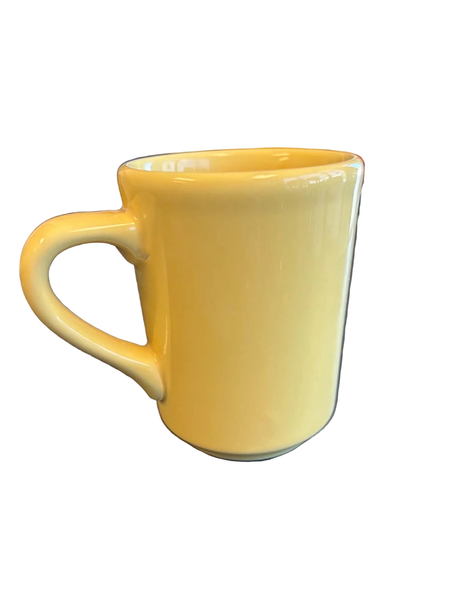 Homer Laughlin HLC Denver Mug Yellow Fiesta Pale Yellow Side 1