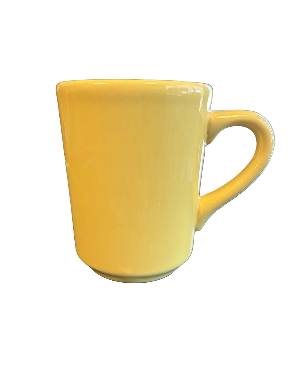 Homer Laughlin HLC Denver Mug Yellow Fiesta Pale Yellow Side 2