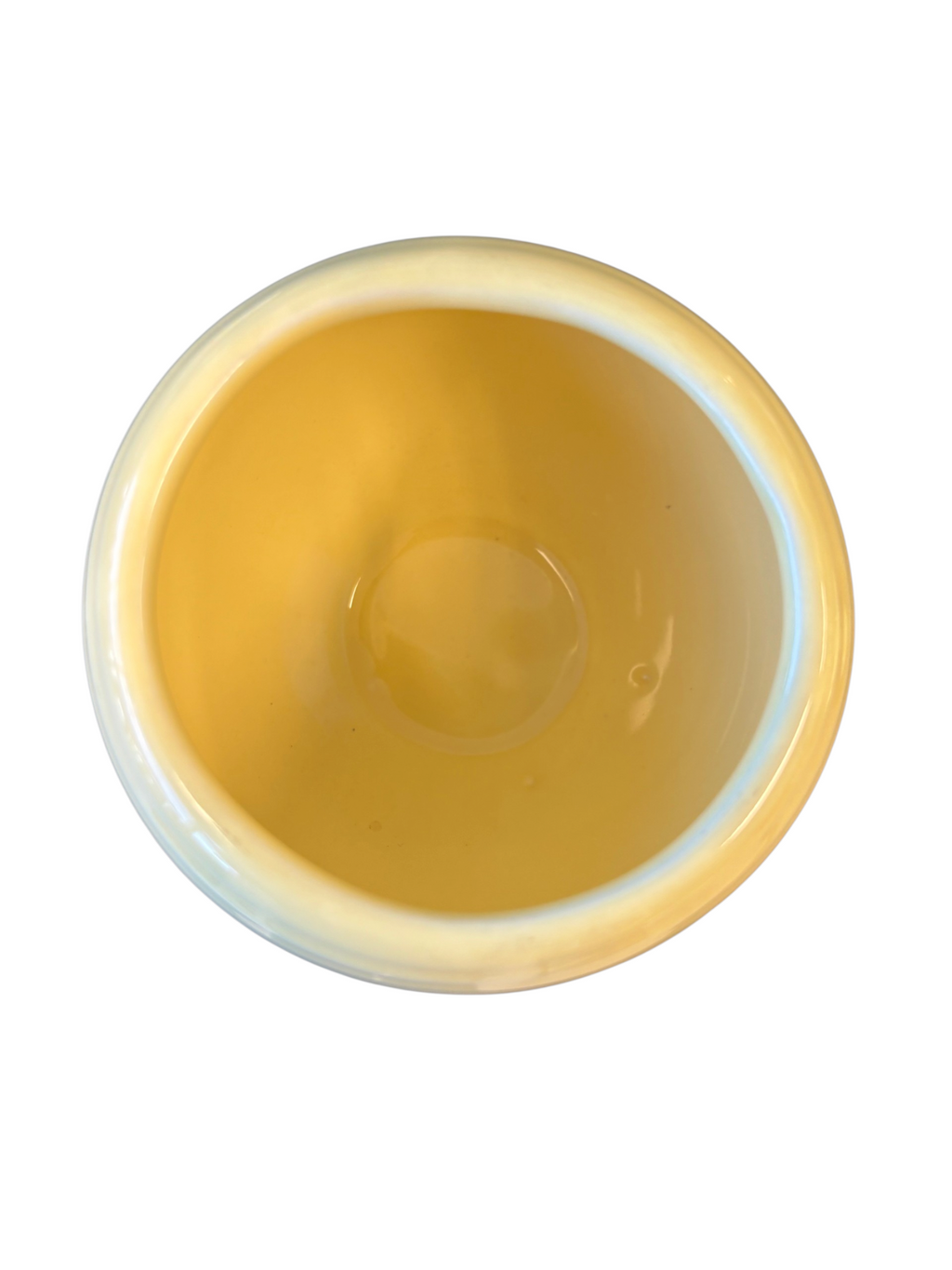 This is a Fiesta Fiestaware Individual Sugar Bowl With Lid in Yellow. lead-free, Post 1986, Retired Color Retired Shape
