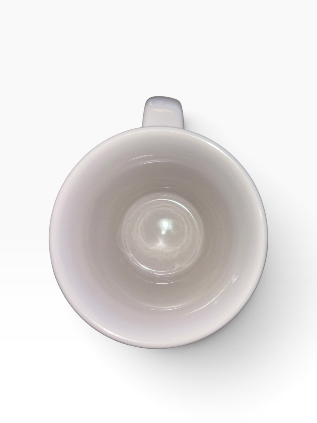 This is Fiesta fiestware Tapered Mug featuring the Fall Fantasy Brights decal on white. Lead free, post 1986,  retired decal, Halloween
