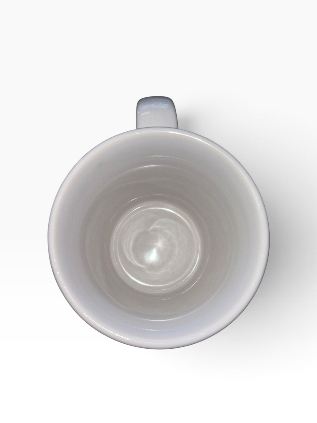 This is a Fiesta fiestaware Tapered Mug featuring the Belk Exclusive Pumpkin Trio decal on white. Lead free, post 1986,  retired decal, Halloween, Fall, Pumpkin, Thanksgiving
