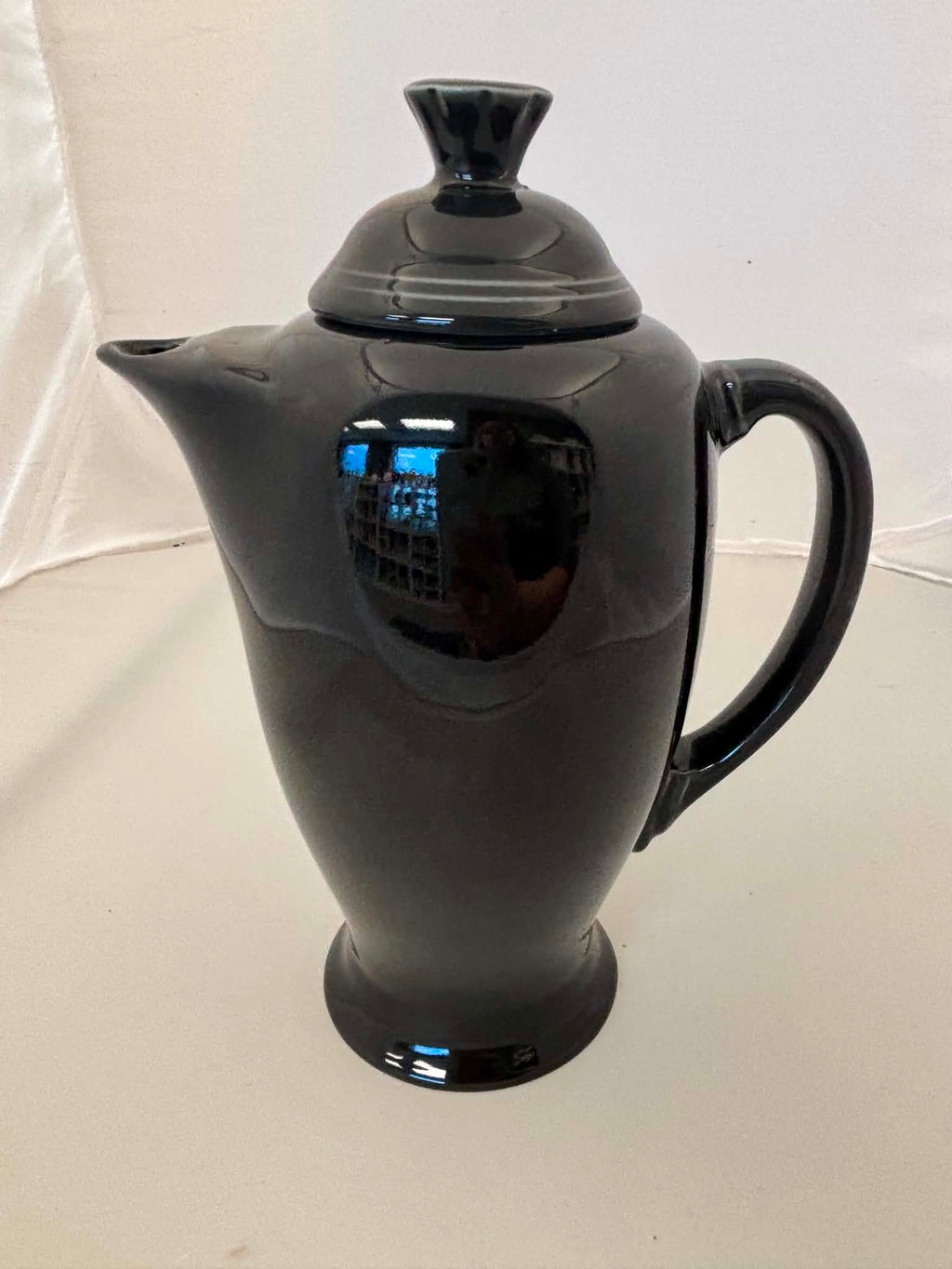 Fiesta Black Coffee Pot Server