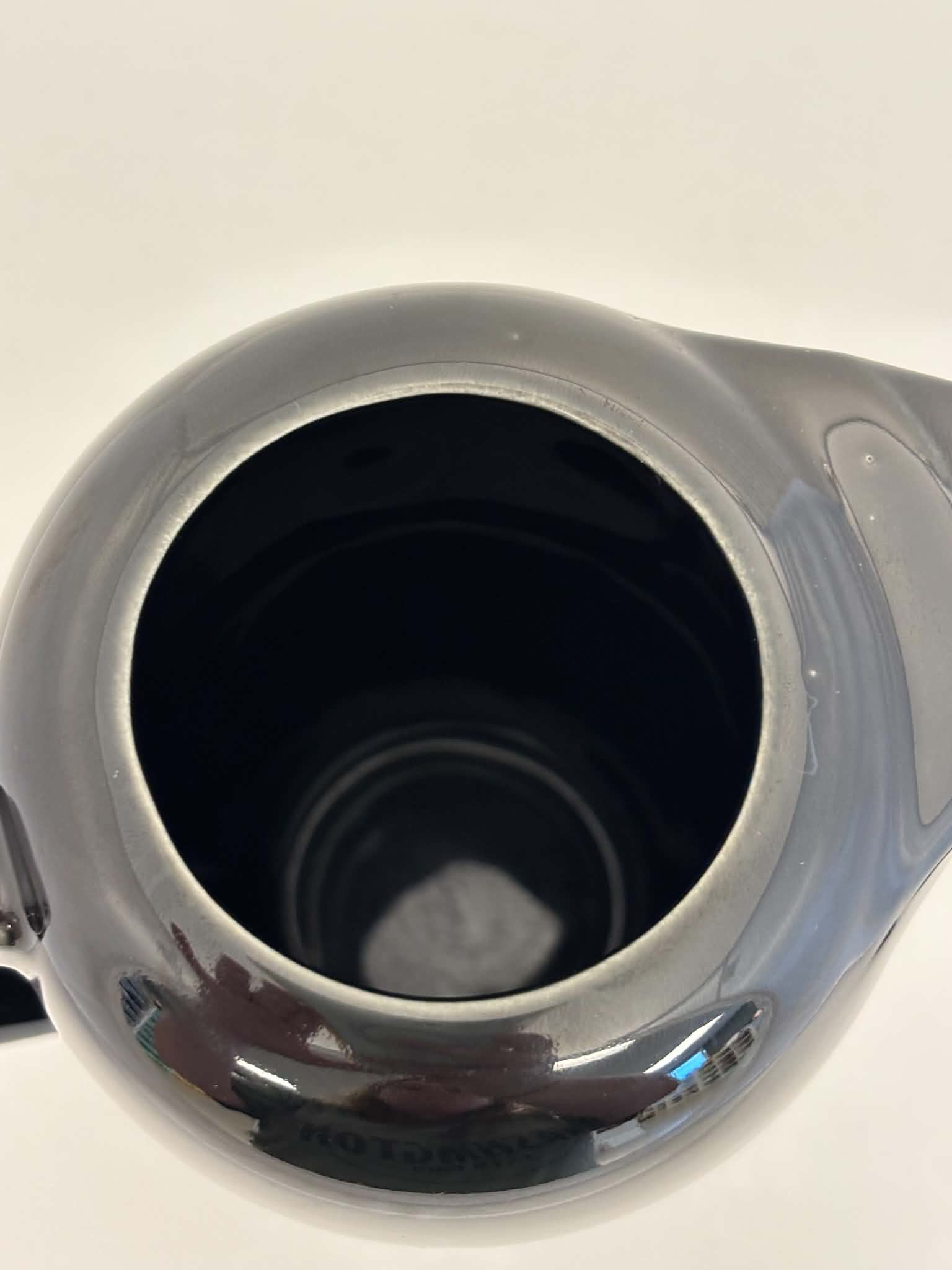Fiesta Black Coffee Pot Server
