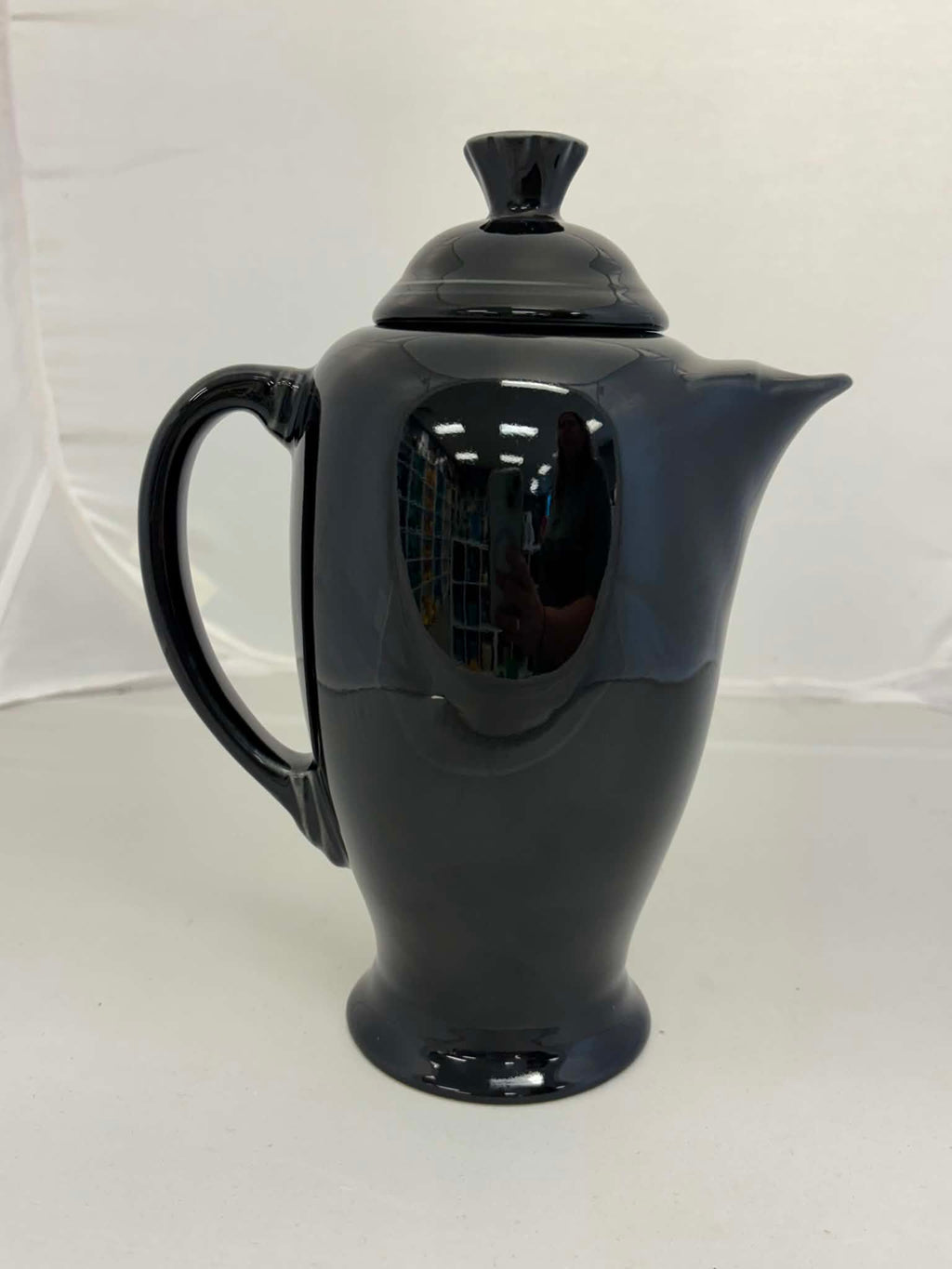 Fiesta Black Coffee Pot Server
