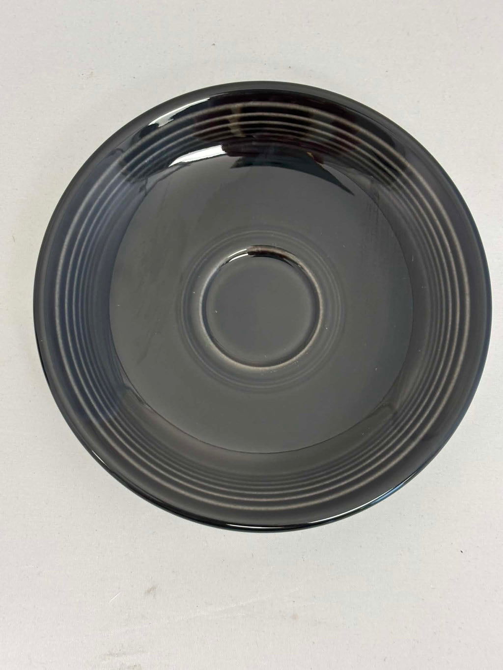 Fiesta Black Stick Handle Demitasse AD Cup & Saucer