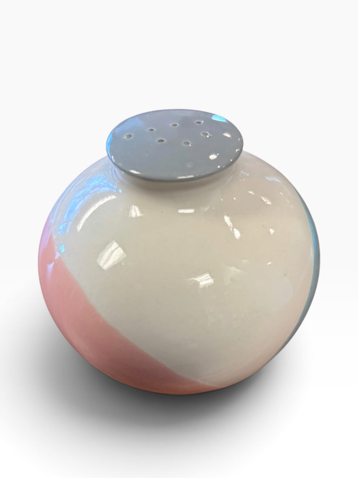 Hallcraft Tri-Tone Salt and Pepper Shakers by Eva Zeisel
