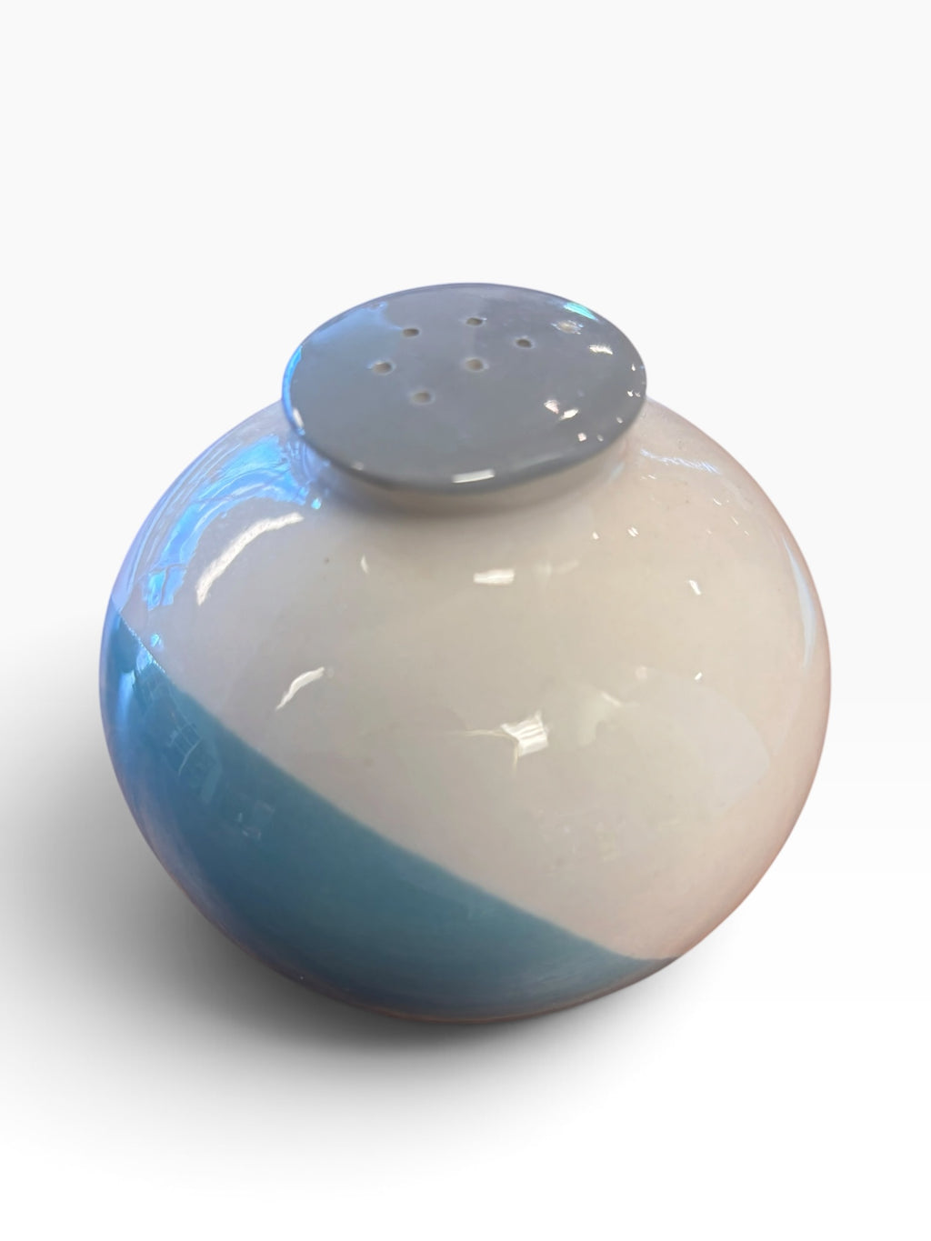 Hallcraft Tri-Tone Salt and Pepper Shakers by Eva Zeisel