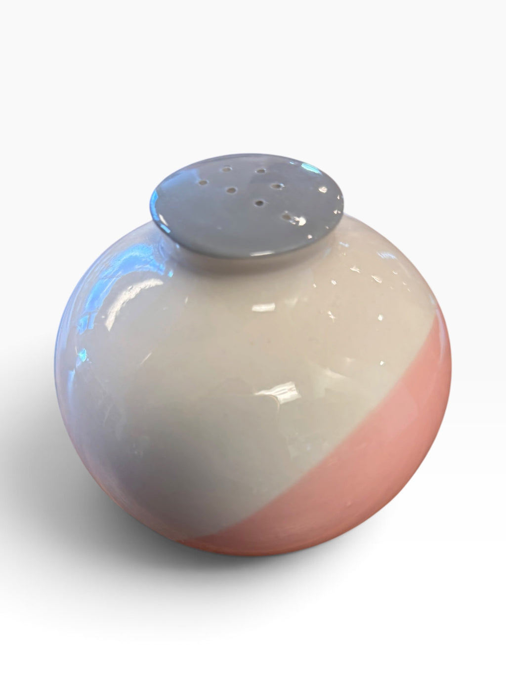 Hallcraft Tri-Tone Salt and Pepper Shakers by Eva Zeisel