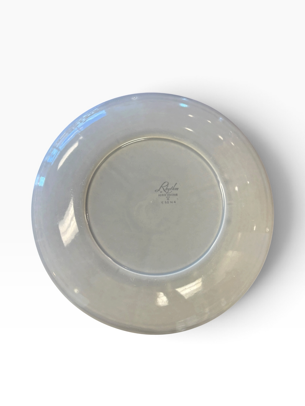 Homer Laughlin Rhythm Gray Snack Plate VHTF